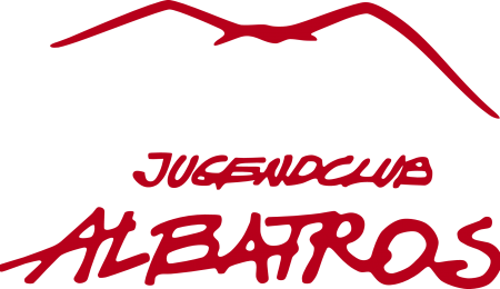 albatros-logo-rot-vogel-und-schrift